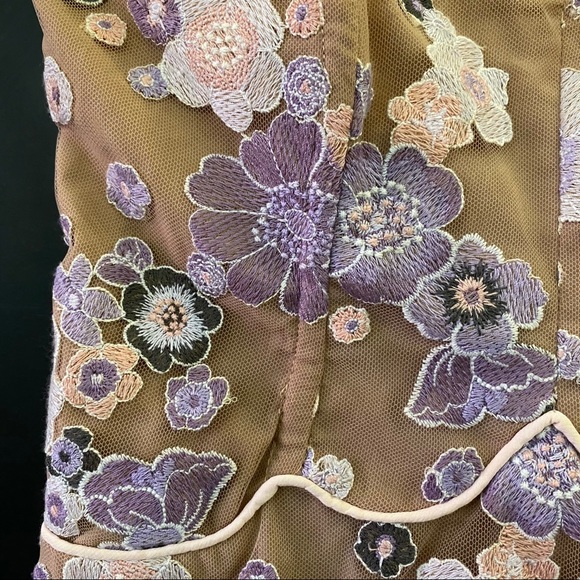 NWT For Love and Lemons “Posy” Embroidered Dress - Picture 4 of 6
